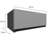 Bucatarie FOLLOW corp superior G0 90-36 AD 58 FRONT PAL  0164 / decor Gri